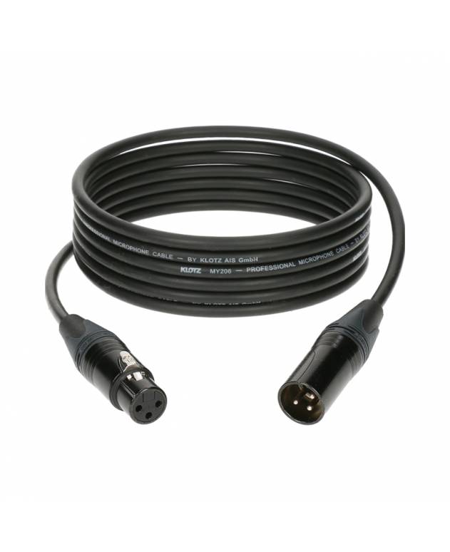 Klotz M1 XLR Microphone Cable Green, 10m at Gear4music