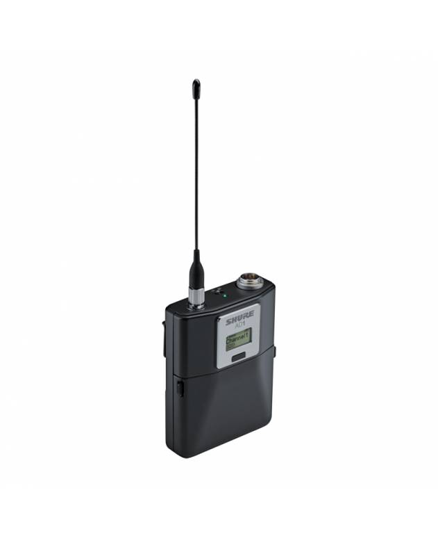 Shure AD1 Axient Digital Wireless Bodypack Transmitter with TA4M