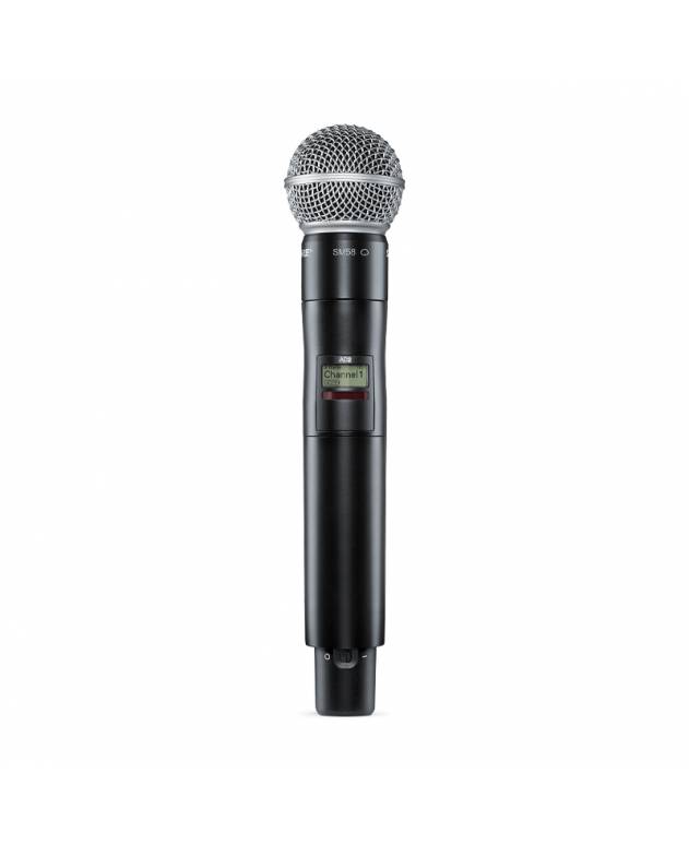 Shure AD2/SM58 Axient Digital Wireless Handheld Transmitter with SM58 Capsule