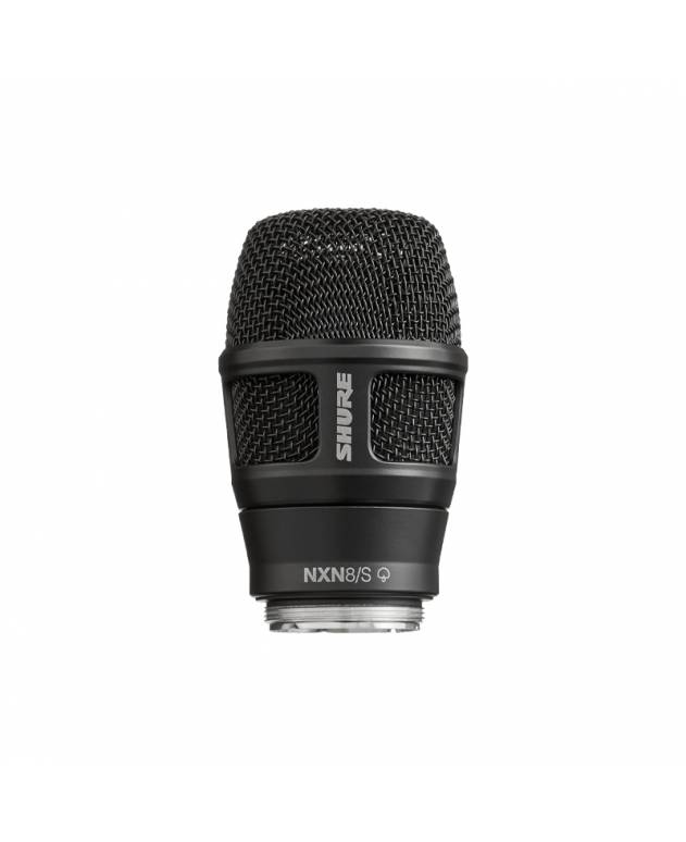 Shure RPW204 Nexadyne 8/S Supercardioid Wireless Capsule, Black