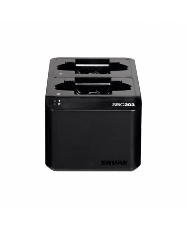 Shure SBC203 Dual Docking Recharging Station for SB903 Battery (for SLXD)