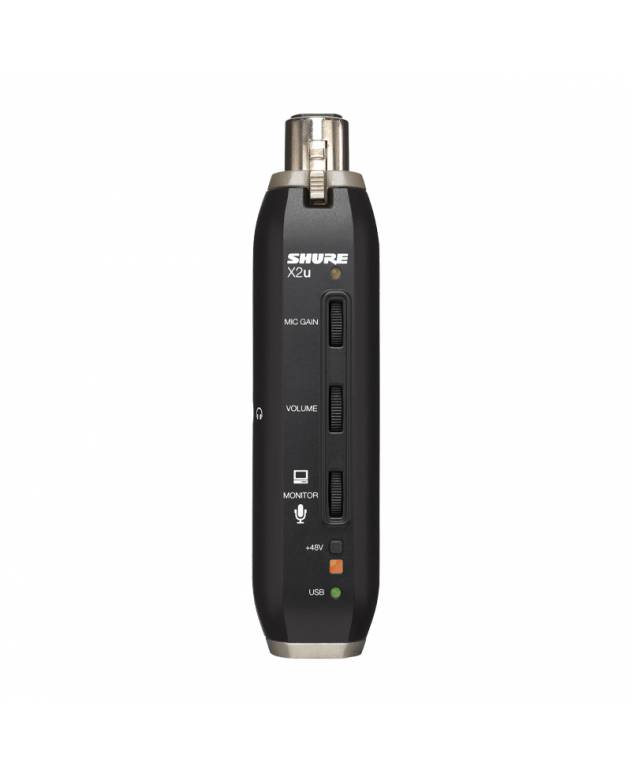 Shure X2U - XLR to USB Microphone Signal Adapter Shure X2U - XLR to USB Microphone Signal Adapter