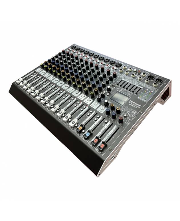 Soundtechnic MG122FX Mixer with Effects & Bluetooth, includes Rack Ears